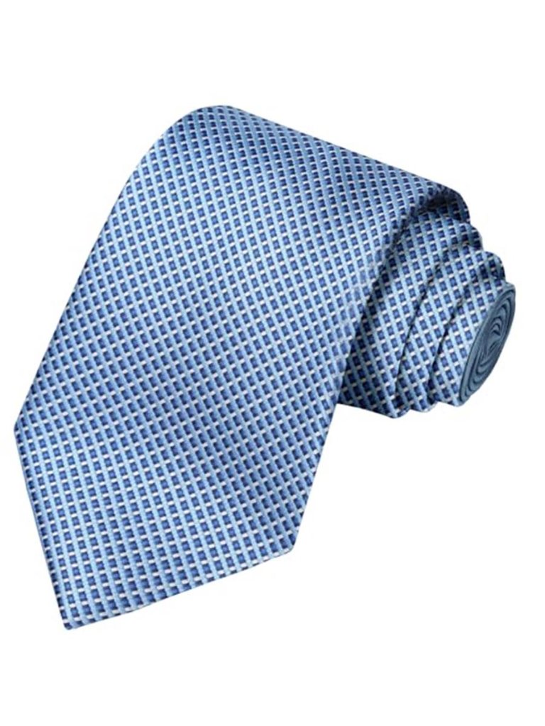 Mens Necktie Checker Ties For Men Classic Tie Gift Box